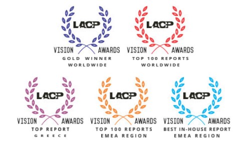 Χρυσό Βραβείο – Annual Report Competition, Energy και άλλες 4 διακρίσεις