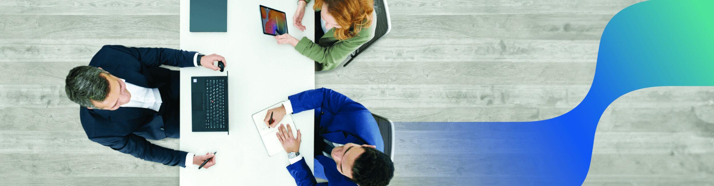 people in a meeting room