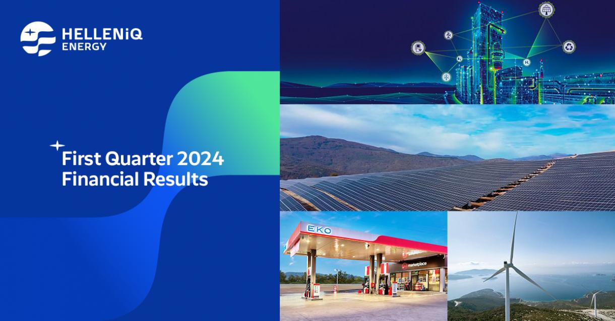 HELLENiQ ENERGY, Οικονομικά Αποτελέσματα Α' τριμήνου 2024, Financial Results 1Q2024