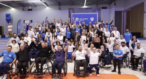 Στιγμιότυπα από την εκδήλωση «Παραολυμπιακό Πανόραμα». HELLENiQ ENERGY Χρυσός Χορηγός της Παραολυμπιακής Επιτροπής